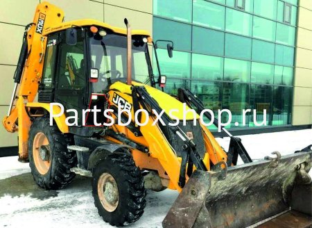 Стекло лобовое нижнее правое JCB 3CX (India) c 2017 г. KMK